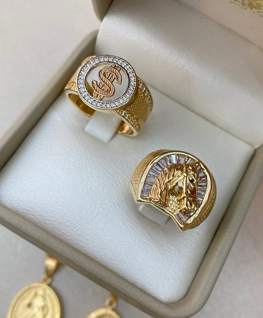 Anillo Dinero y Caballo